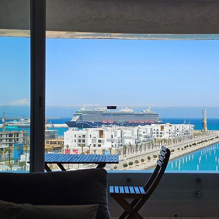 Ocean View Apartment With Airco Tangier Bagian luar foto