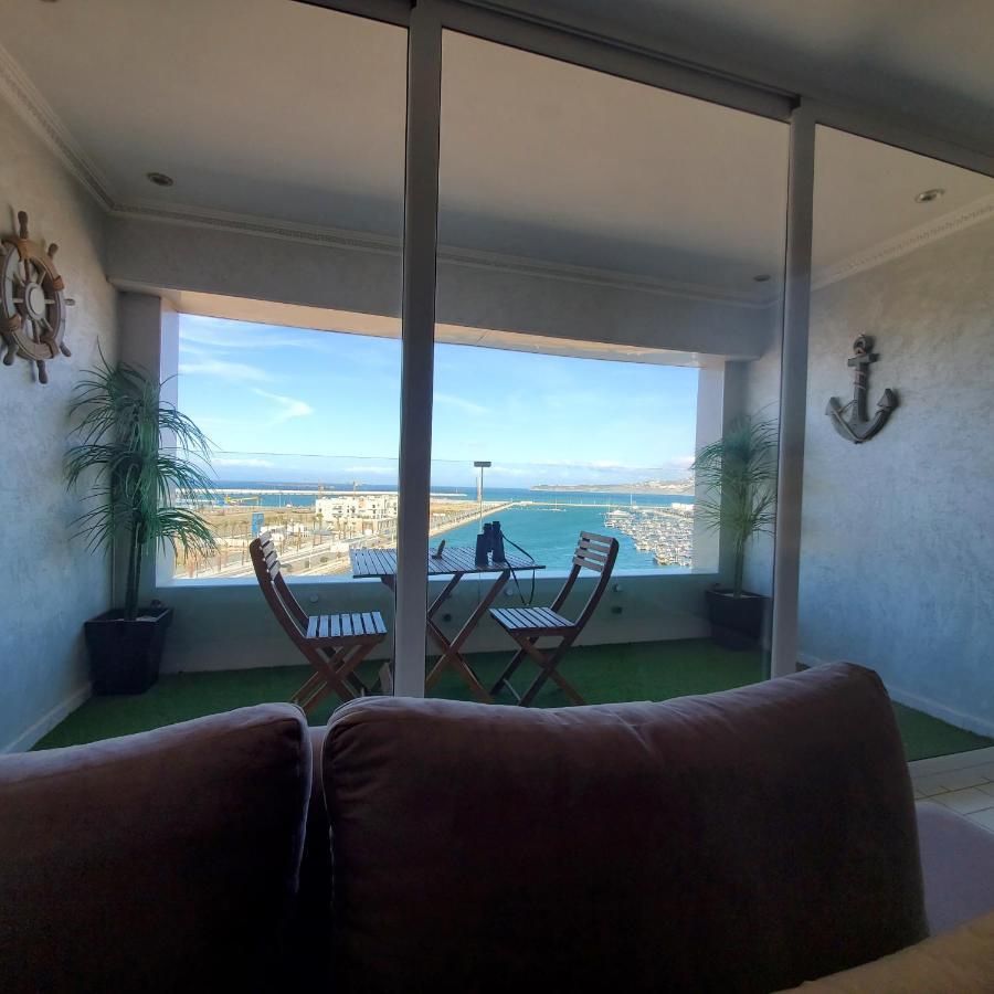 Ocean View Apartment With Airco Tangier Bagian luar foto