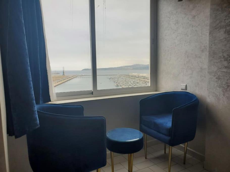 Ocean View Apartment With Airco Tangier Bagian luar foto