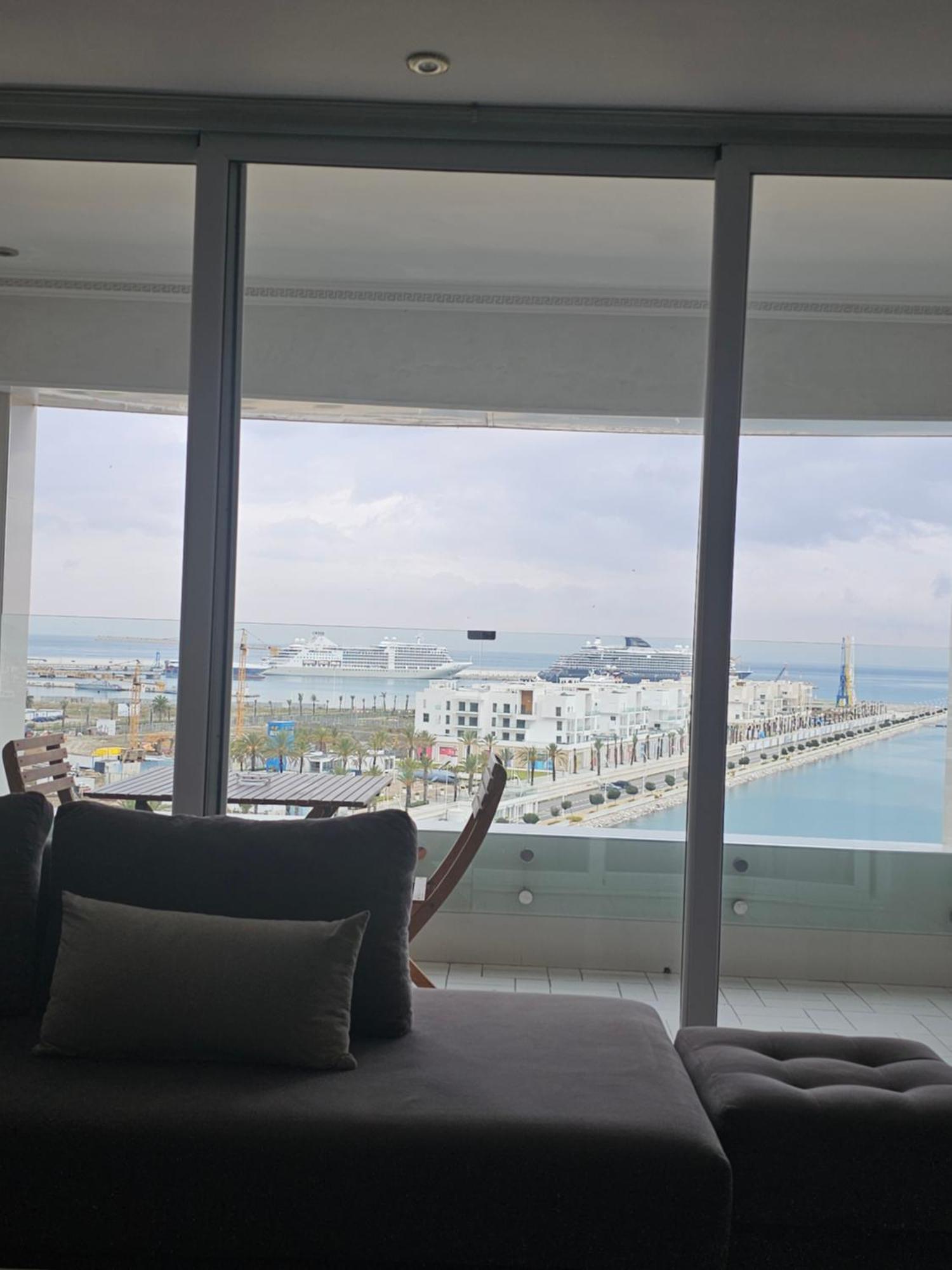 Ocean View Apartment With Airco Tangier Bagian luar foto