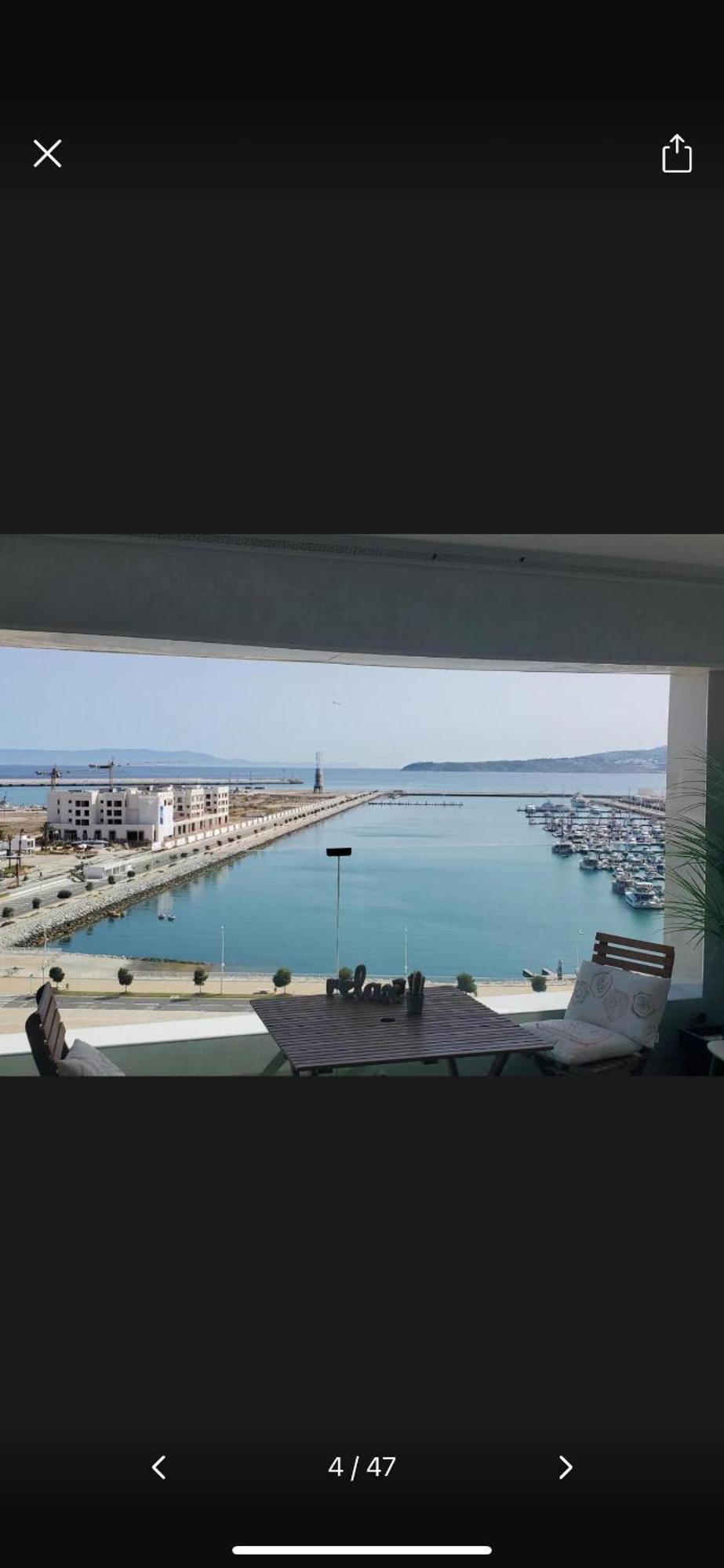 Ocean View Apartment With Airco Tangier Bagian luar foto